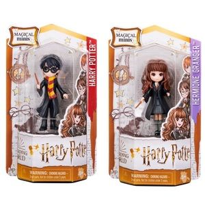 Harry Potter and Hermoine Magical Minis 3” Dolls